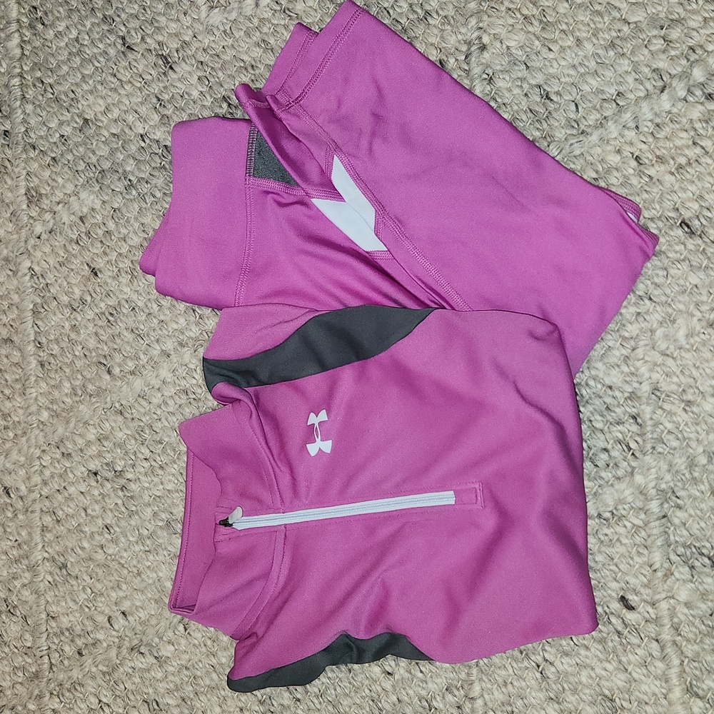 Under Armour heat gear ankle cropped leggings outfit